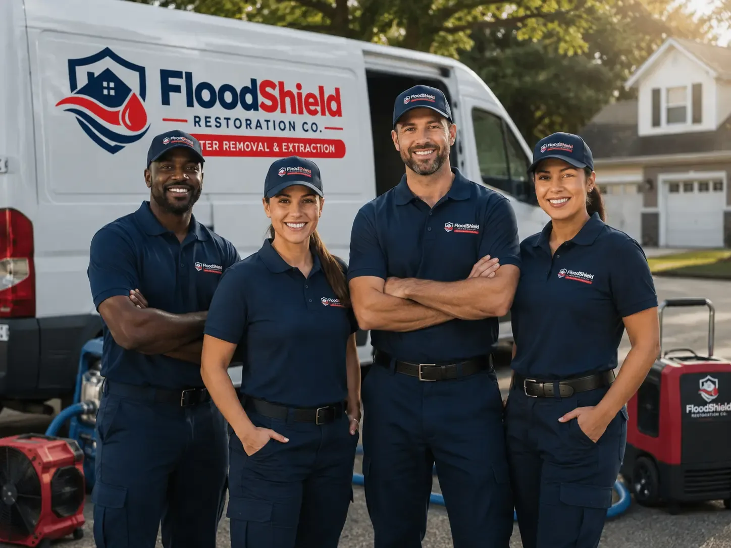 Flood Damage Restoration company in Arcadia, OH
